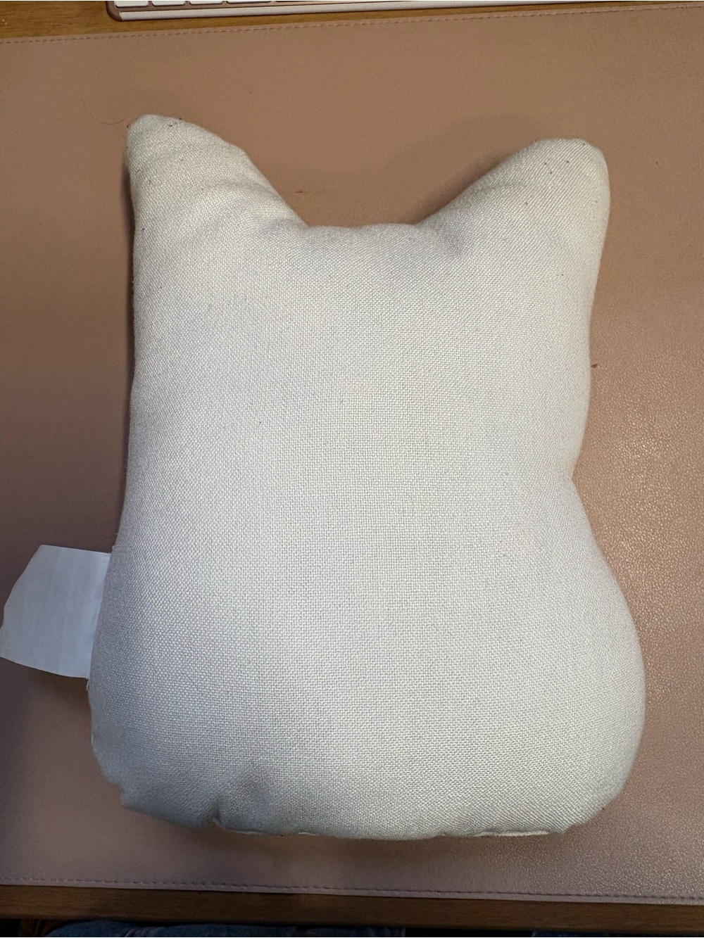 Cat Shaped Throw Pillow - Brown Tabby Design - Picture 2 of 3